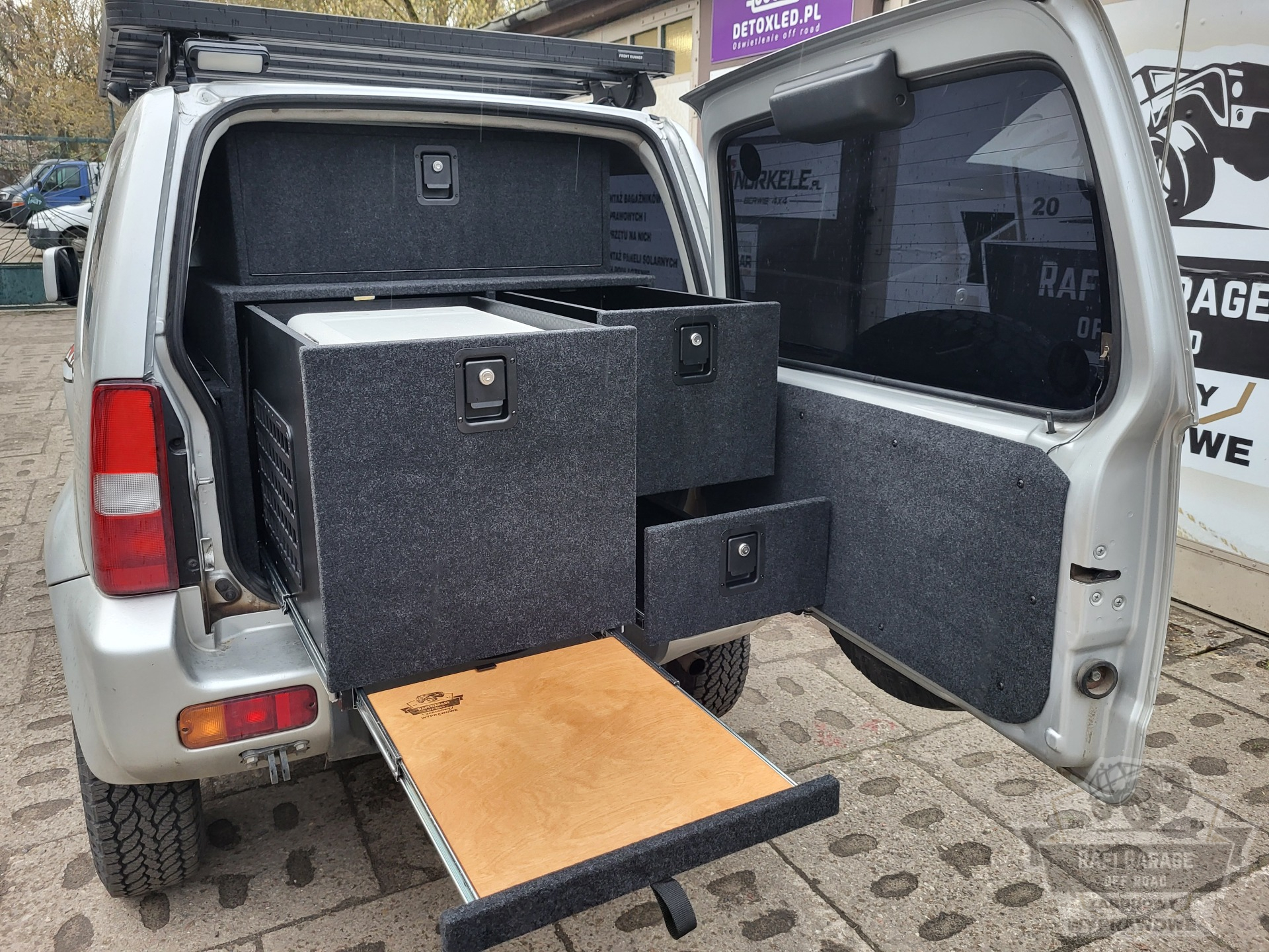 Jimny - Realizacja 4 - Rafi Garage Off Road - zabudowy wyprawowe